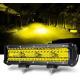 6D Reflector Off Road LED Light Bar 4x4 12V 24V Single Row Automotive LED Light Bar