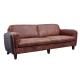 Defaico Vintage Leather Sofa Set
