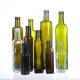 Empty Olive Oil Bottle With Cap 250ml 500ml 750ml 1l Clear Square Glass Bottle For Olive Oil
