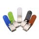 OEM Leather USB Flash Pen Drive 4GB 8GB 16GB 32GB Pendrives with Custom Logo