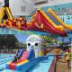 inflatable pool obstacle , kids obstacle course equipment , kids obstacle course, floating water playground obstacle