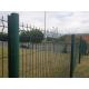 3d Curvy Galvanized Welded Wire Mesh Fence 3D Triangle Mesh