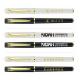Customized Color Office Stationery White Roller Pen Metallic Simple Sense Plastic Gel Pen