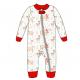 Custom  Christmas baby infant bodysuit combed cotton cute baby clothes Baby Romper