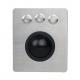 IP65 50 Mm Mechanical Resin Military Trackball With USB Interface