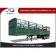 Dropside Fence Cargo 60 Tons Side Wall Trailer Carry Sand Semi Trailer
