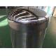 Stainless Steel Resin Trap Filter For Chemical Industries Profile Wire 1.0*2.0mm