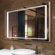 Bathroom mirror light square smart mirror light hotel led anti-fog waterproof smart with date  temperature
