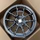 Lightweight T6061 custom forged alloy wheel rim with hollow spokes