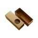 Hot Stamping Printed Small Kraft Boxes , E Flute Kraft Cardboard Gift Boxes