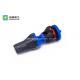 Farm Irrigation Water Sprinklers R3000 With Nozzle 9-50 , Black And Blue