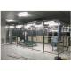 Softwall Class 10000 Clean Room With LED Light / Dispensing Down Flow Booth
