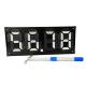 Translucent 88.88 Gas Station Digital Price Signs LED Price Board