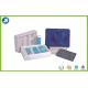blister inner Plastic Cosmetic Trays PS flocking makeup storage boxes