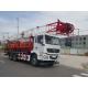 SHACMAN H3000 Oil Drilling Truck 6x4 380HP EuroII White 50Ton Oil Rig Moving Trucks