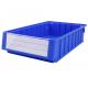 PP Parts Storage Plastic Crate Warehouse Tool Stacking Plastic Bin with Customized Logo