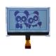 COG Dot Matrix LCD Module Gray FSTN 128x64 8pins White Backlight