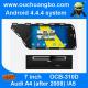 Ouchuangbo 7 inch Audi A4 A5 car stereo gps radio with 1024*600 4 core USB S160 platform