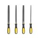 8inch Round Hand Tool Steel File 5PCS Set for Accurate and Professional Well Drilling