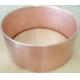 Metal Sheet Fabrication Custom Made 6.5inch High Unfinished Copper Snare Drum