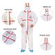 ISO13982 Type 5 6 Disposable Coveralls One Time Use Polypropylene SMS Disposable Coverall