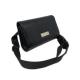 Womens PU Leather Rectangle Waist Belt Shoulder Bag 12x5x19cm