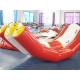 Durable Red And White Water Seesaw Inflatable Water Games For 4 People
