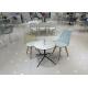 Crystal Clear Acrylic Dining Chairs 48cm 54cm Tiffany Wedding Event