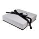 bespoke flower packaging paper box with ribbon handle  luxury flower gift box