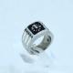 FAshion 316L Stainless Steel Ring With Enamel LRX234