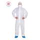 Hygiene PP Non Woven Coverall Dust Proof Anti Static Polypropylene Suits