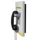 Remote controllable Handset Metal Body Hook IP Phone Voice KIOSK Call Center Solutions