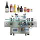 Automatic Desktop Induction Labeling Machine for Round Bottles Cans Jars Production