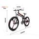 LCD Display Integrated Wheel Electric Bike 48V 350W with Shimano 21 Speed Derailleur