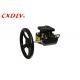 Ball Valve Gear Box Actuator Handwheel with Black Color