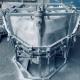 Aluminum Rotomolding Molds NPT Fuel Tank Cast With 40x40 Steel Tubes Frame