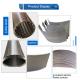 Round Profile Wedge Wire Screen High Strength for Effective Filtration