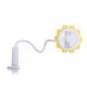 Sunflower usb rechargeable portable 6 inch battery clip on fan