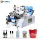 Automatic Sensor FK603 Semi-automatic Labeling Machine For Cylindrical Round Bottles 20-290mm