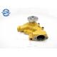 Yellow Clour S4D95 Water Pump 6204-61-1304 For PC60 Excavator Spare Parts