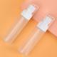 4oz 5oz 100ml PET Sanitizer Bottle Customize Color or Label Transparent Frosted Travel Perfume Spray Bottle for Cosmetic