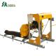 Industrial Wood Cutting Portable Sawmill With Trailer Horizontal Band Sawing