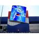 Single Green Color Outdoor LED Video Wall 160 * 160mm Module Size