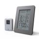 Weather Station Wifi Internet With Calendar Weekday Display Clock Alarm Thermometer Hygrometer