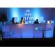 3 Straight Bar and 2 Curve Bar Design Led Furniture Bar Counter with Controller