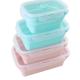 Food Grade Silicone Collapsible Lunch Box Foldable Sustainable With Lid