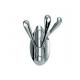 Classic Coat And Hat Hooks , Zinc Alloy Wall Hooks For Hanging Clothes