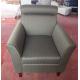 Hotel fabric lounge chair with ottoman ,single sofa LC-0010