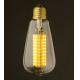 vintage Edison LED bulb lamp 3watt warm white E27 energy saving