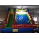 Big Kids PVC Inflatable Dry Slide With Clients Customized Logo Commercial Grade